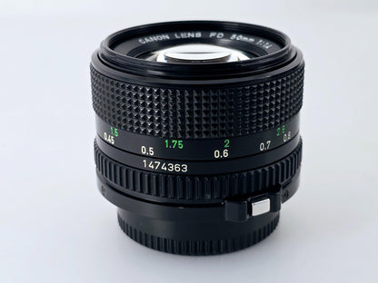New Seal🌸[Near MINT] Canon AE-1 35mm Film Camera New FD 50mm F1.4 From Japan