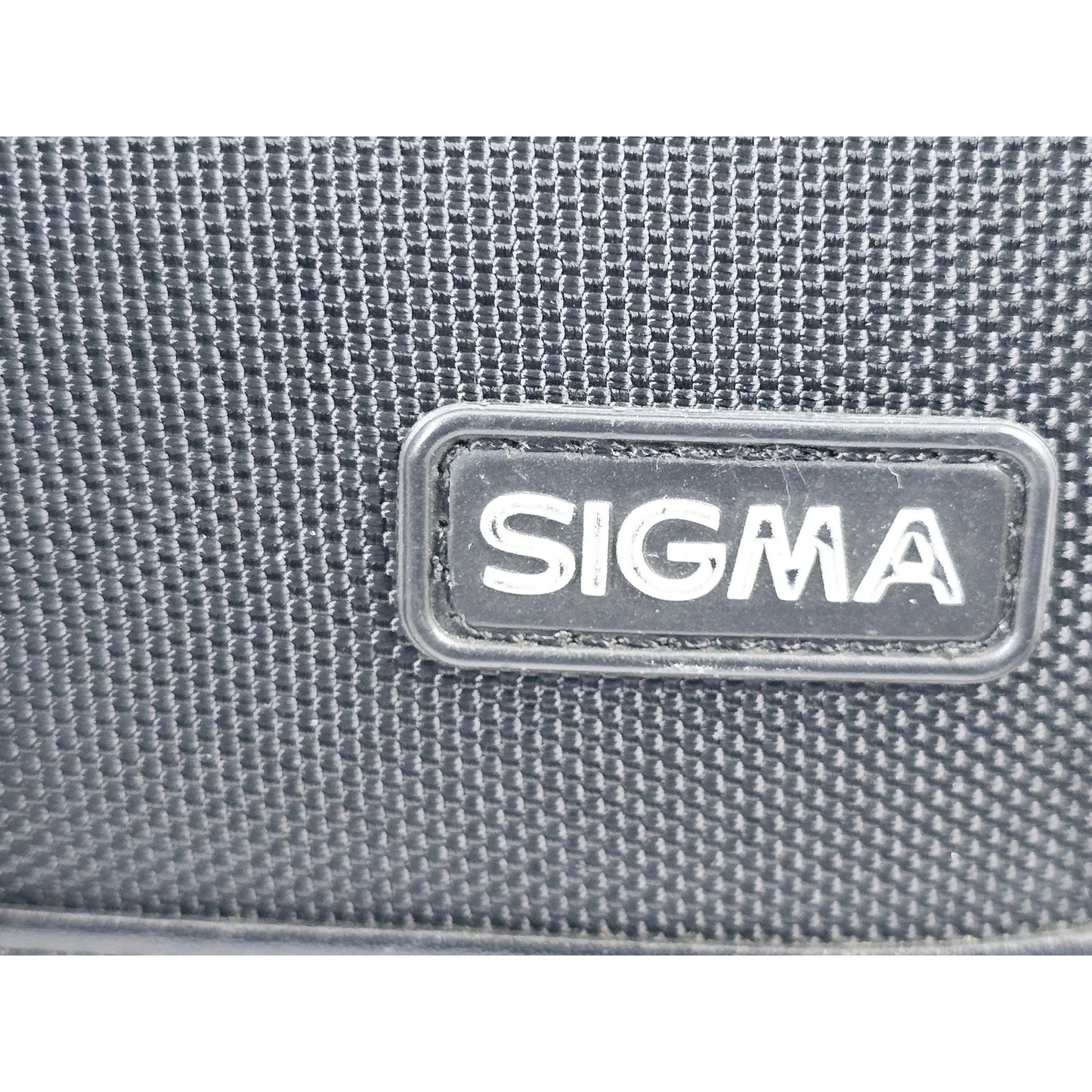 [Pre-owned] Genuine Sigma Camera Lens Shoulder Bag Nylon Black — Near MINT — Japan #4779