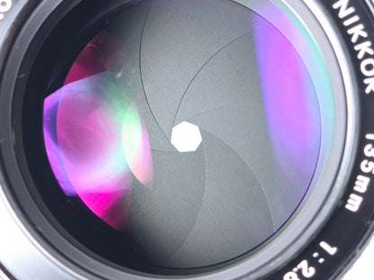 🌸[Near MINT] Nikon Non Ai Nikkor 135mm F2.8 MF Lens Genuine F Mount From Japan