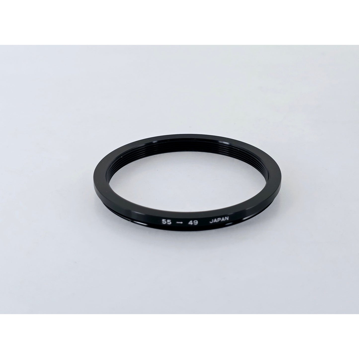 [Pre-owned] Metal Step Down Adapter Ring 55mm Lens to 49mm Filter Converter — MINT — Japan #4513