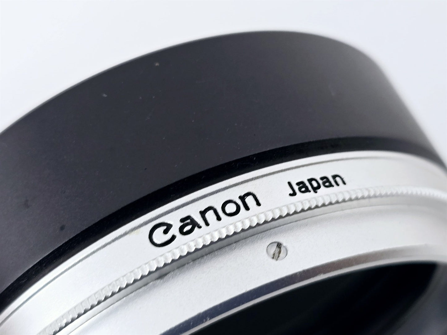 [Pre-owned] Genuine Canon Type S-60 60mm Lens Hood for FL FD Lenses — Near Mint — Japan #5050