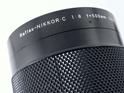 🌸[Near MINT] Nikon Reflex Nikkor C 500mm f8 Telephoto Mirror MF Lens From Japan