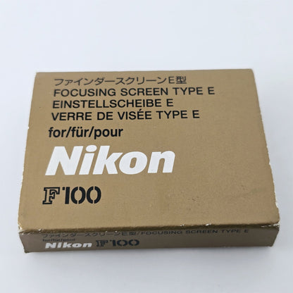 [Pre-owned] Genuine Nikon Focusing Screen Type E Grid for F100 SLR — Near Mint — Japan #5412
