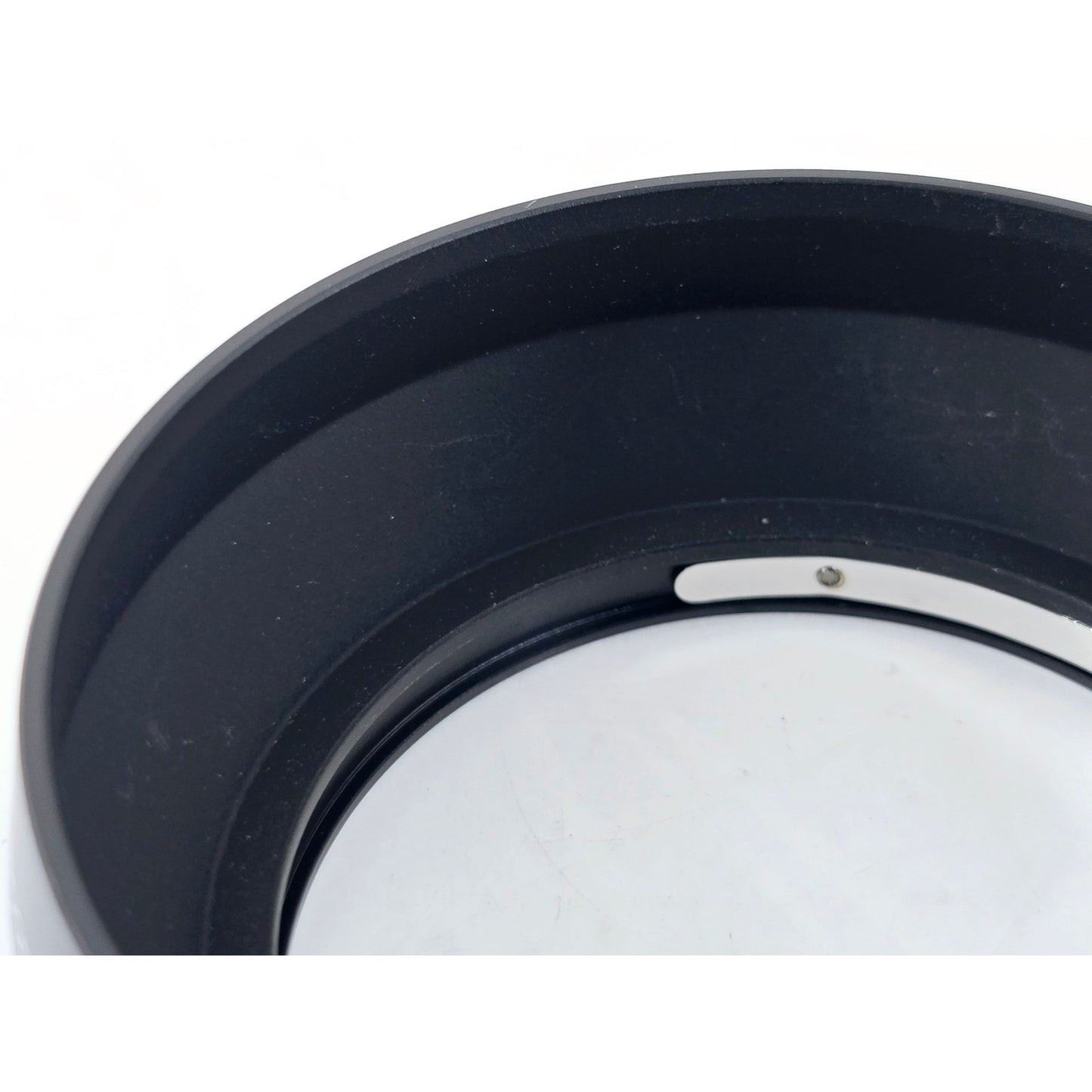 [Pre-owned] Olympus Pen LH-48B Black Metal Lens Hood for 17mm F1.8 — Top MINT — Japan #4087