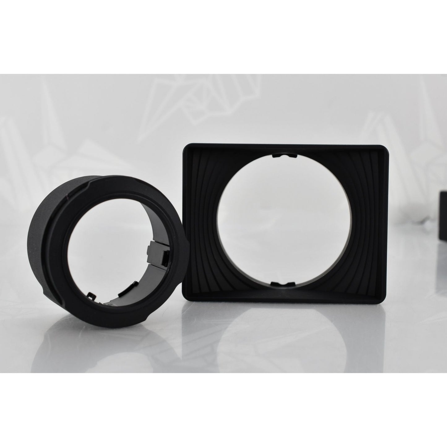 [Pre-owned] Ricoh Lens Hood & Adapter GH-1 for GR Digital & II — Top MINT — Japan #2262