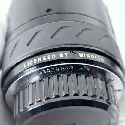 [Pre-owned] Minolta α 303Si Super Film Camera with Cosina 28-70mm & AF 75-300mm Zoom — Near Mint — Japan #5438