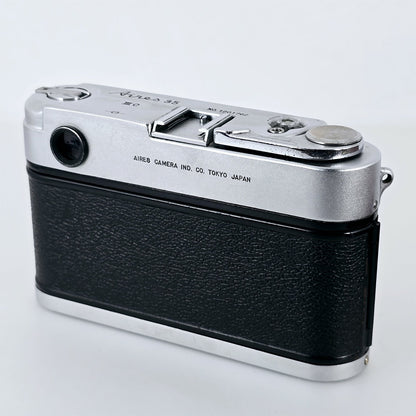 [Pre-owned] Aires 35 IIIC Rangefinder 35mm Film Camera Silver — Excellent+++++ — Japan #5656