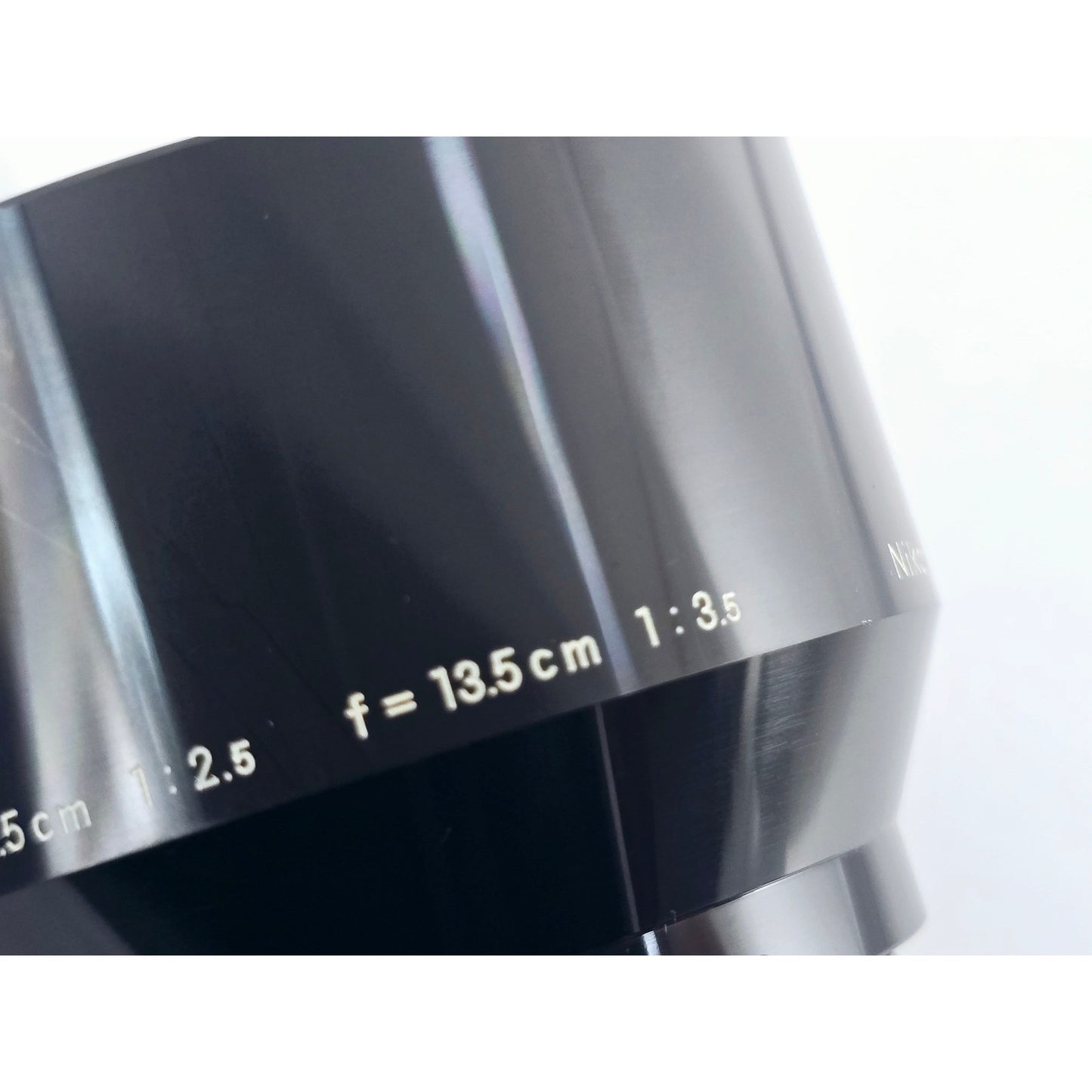 [Pre-owned] Nikon Nikkor F Metal Lens Hood for 105/2.5 135/3.5 — Near MINT+++ — Japan #3791