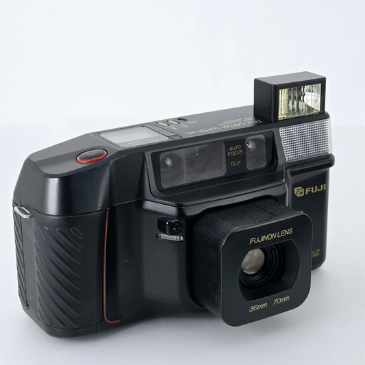 [Pre-owned] Fuji Tele Cardia Super Date Point & Shoot 35mm Film Camera — Excellent+++++ — Japan #5503
