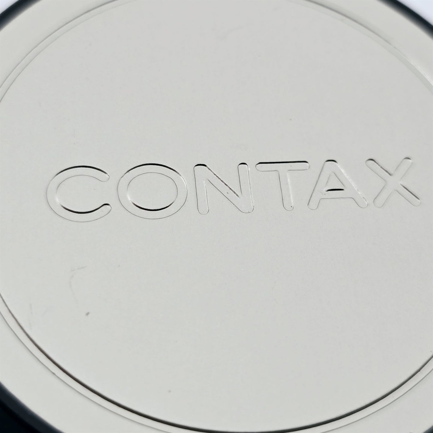 [Pre-owned] Contax GK-B Body Cap & GK-41 46mm Front Lens Cap for G1 G2 — Mint — Japan #5628