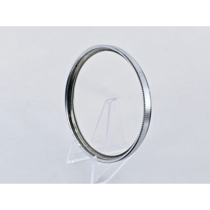 [Pre-owned] Nikon L38 52mm Chrome Frame Lens Filter — Near MINT — Japan #3690