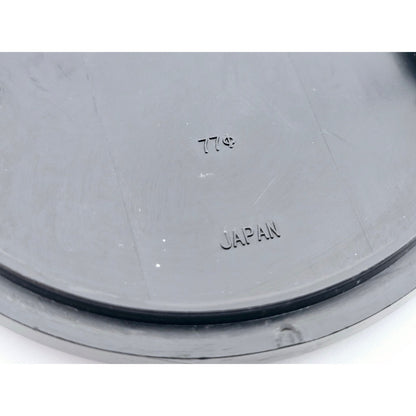 [Pre-owned] Mamiya M645 RB 77mm Front Lens Cap — Near MINT — Japan #4996