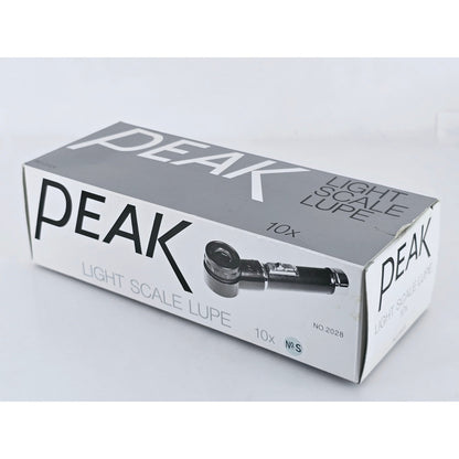 [Pre-owned] Peak Light Scale Lupe 10x Portable Magnifier No.2028 — MINT — Japan #4174