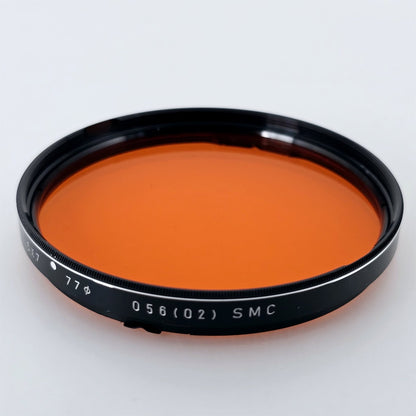 [Pre-owned] Asahi Pentax SMC 6x7 77mm O56 (02) Orange Lens Filter — Mint — Japan #5241