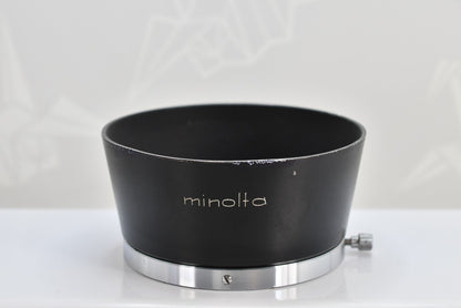 🌸[Excellent+++] Minolta Metal Hood D57KB for Auto Rokkor 58mm F1.4 From Japan