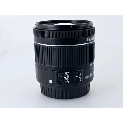 [Pre-owned] Canon EF-S 18-55mm F4-5.6 IS STM AF Zoom Lens — MINT — Japan #4888