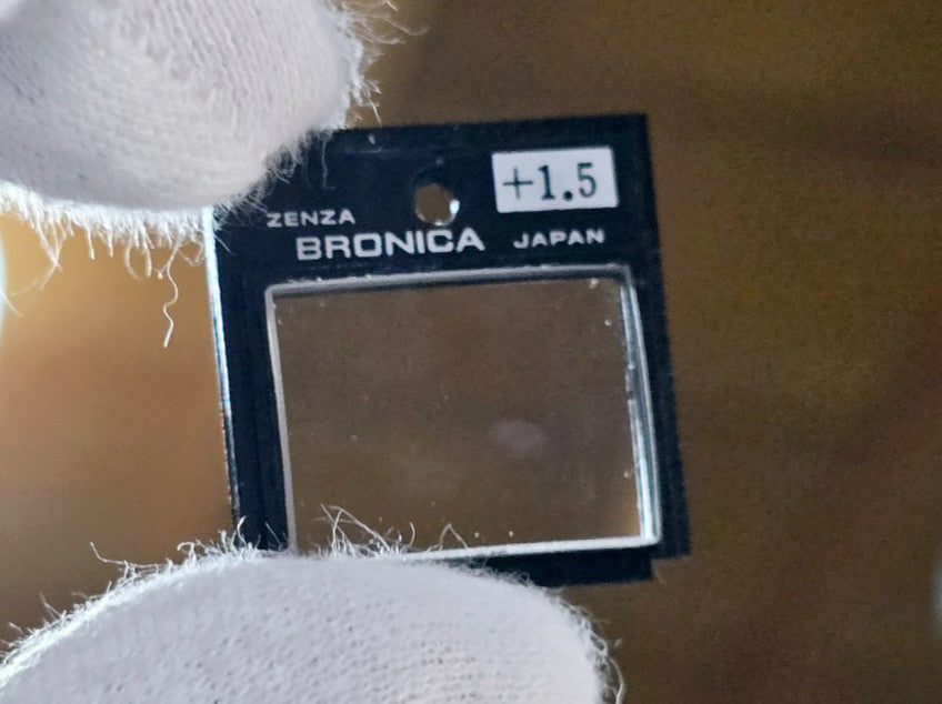 [Pre-owned] Bronica Eye Correction Lens Diopter +1.5 Viewfinder — Near Mint — Japan #5042
