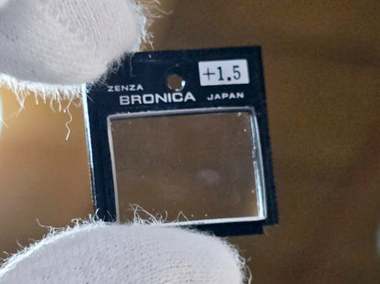 [Pre-owned] Bronica Eye Correction Lens Diopter +1.5 Viewfinder — Near Mint — Japan #5042