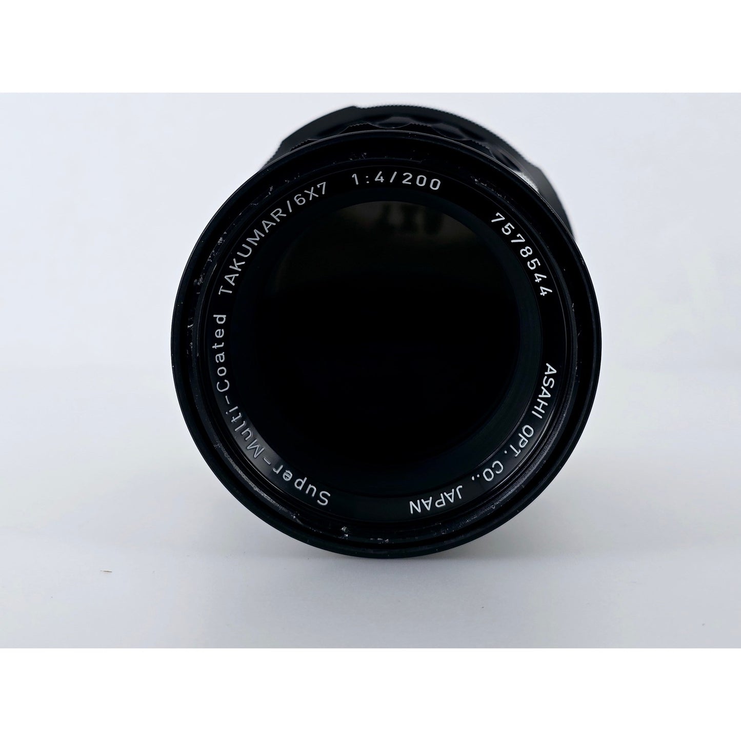 [Pre-owned] Pentax 67 6x7 SMC Super Multi Coated Takumar 200mm f4 Lens — Near MINT — Japan #4724