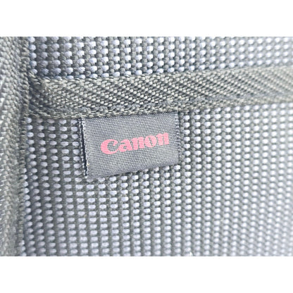 [Pre-owned] Genuine Canon Camera Lens Shoulder Bag Nylon Black — MINT — Japan #5086