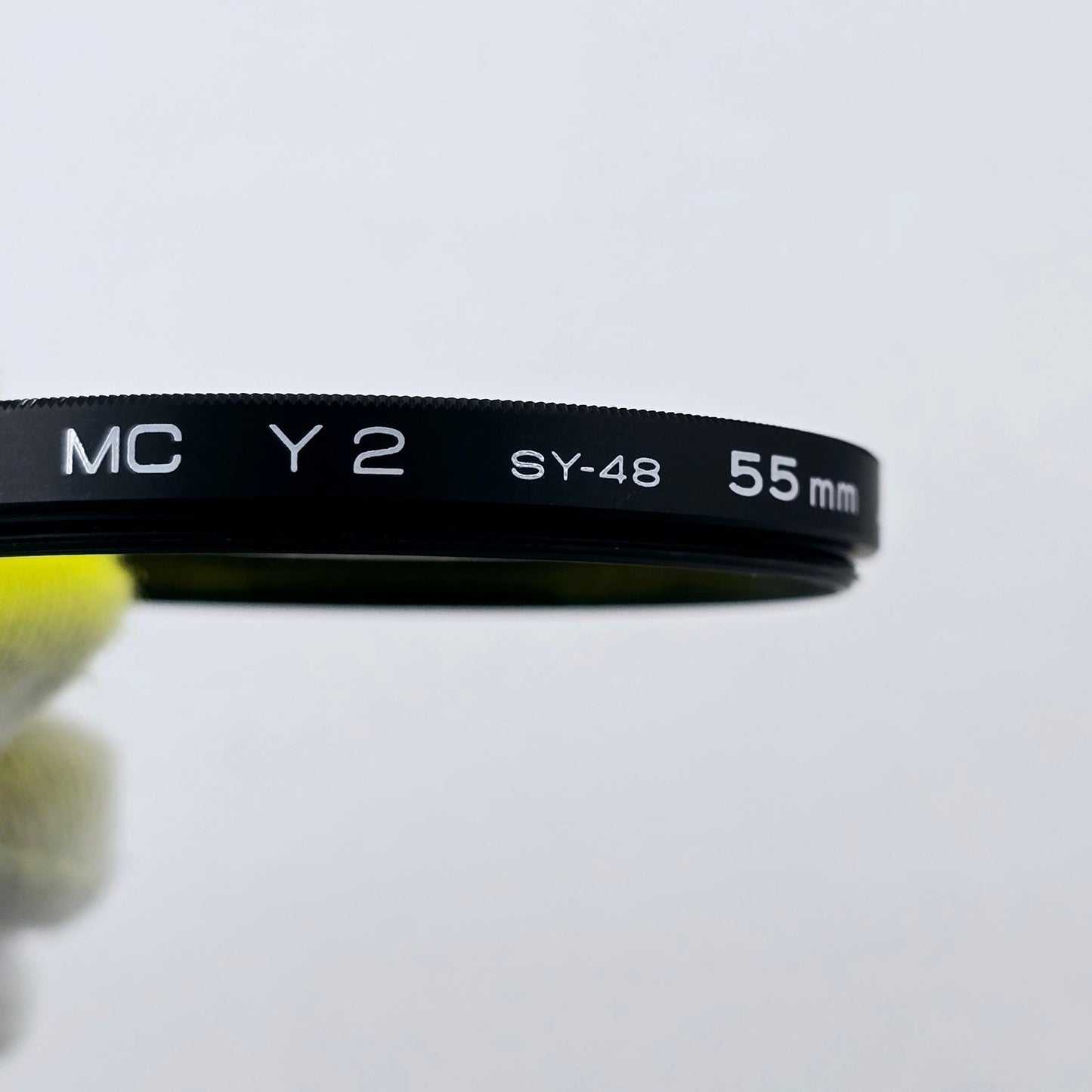 [Pre-owned] Kenko MC Y2 SY-48 / PL 55mm Lens Filter — Near MINT — Japan #4285