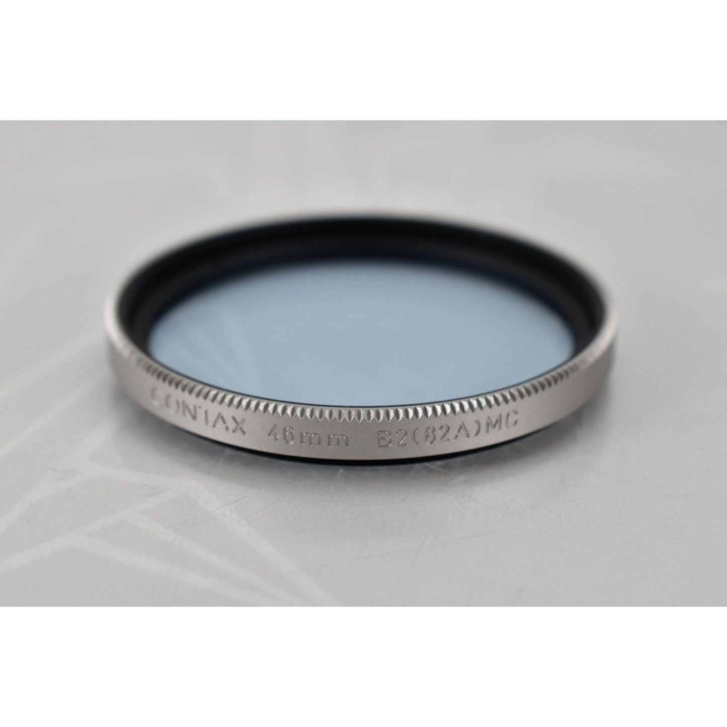[Pre-owned] Contax 46mm B2 (82A) MC Lens Filter — Near MINT — Japan #2195