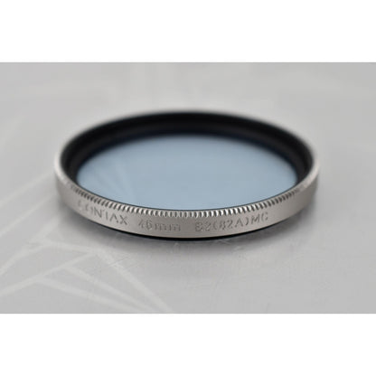 [Pre-owned] Contax 46mm B2 (82A) MC Lens Filter — Near MINT — Japan #2195