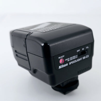[Pre-owned] Nikon Speedlight SB-23 Shoe Mount Flash — Mint — Japan #5669