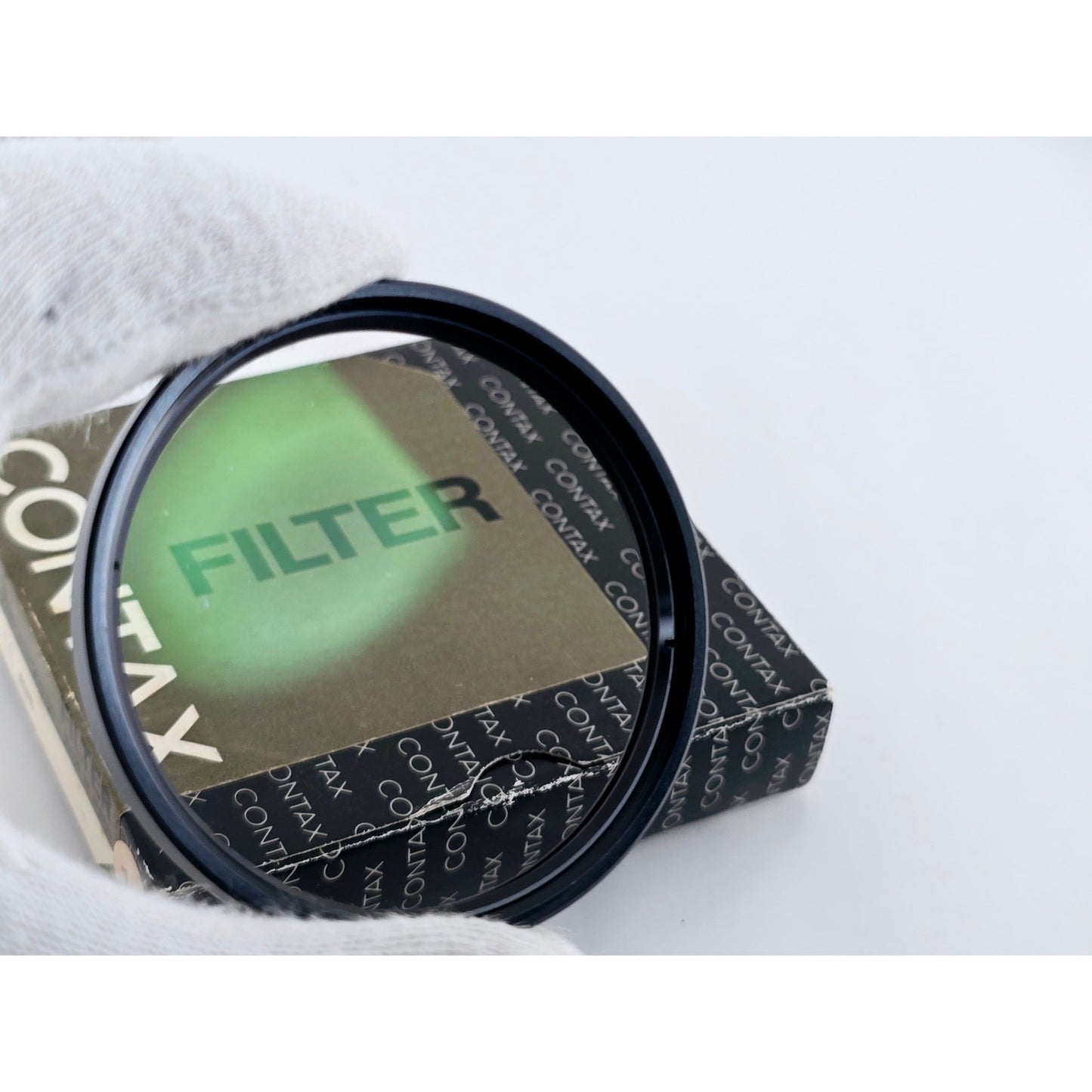 [Pre-owned] Contax 55mm 1A MC Lens Filter — Near MINT — Japan #3656