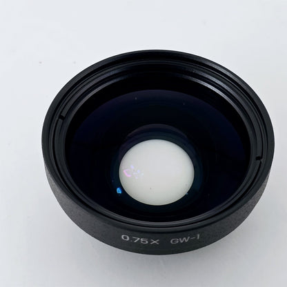 [Pre-owned] Ricoh GW-1 0.75x Wide Conversion Lens for GR Digital — Near Mint — Japan #5242