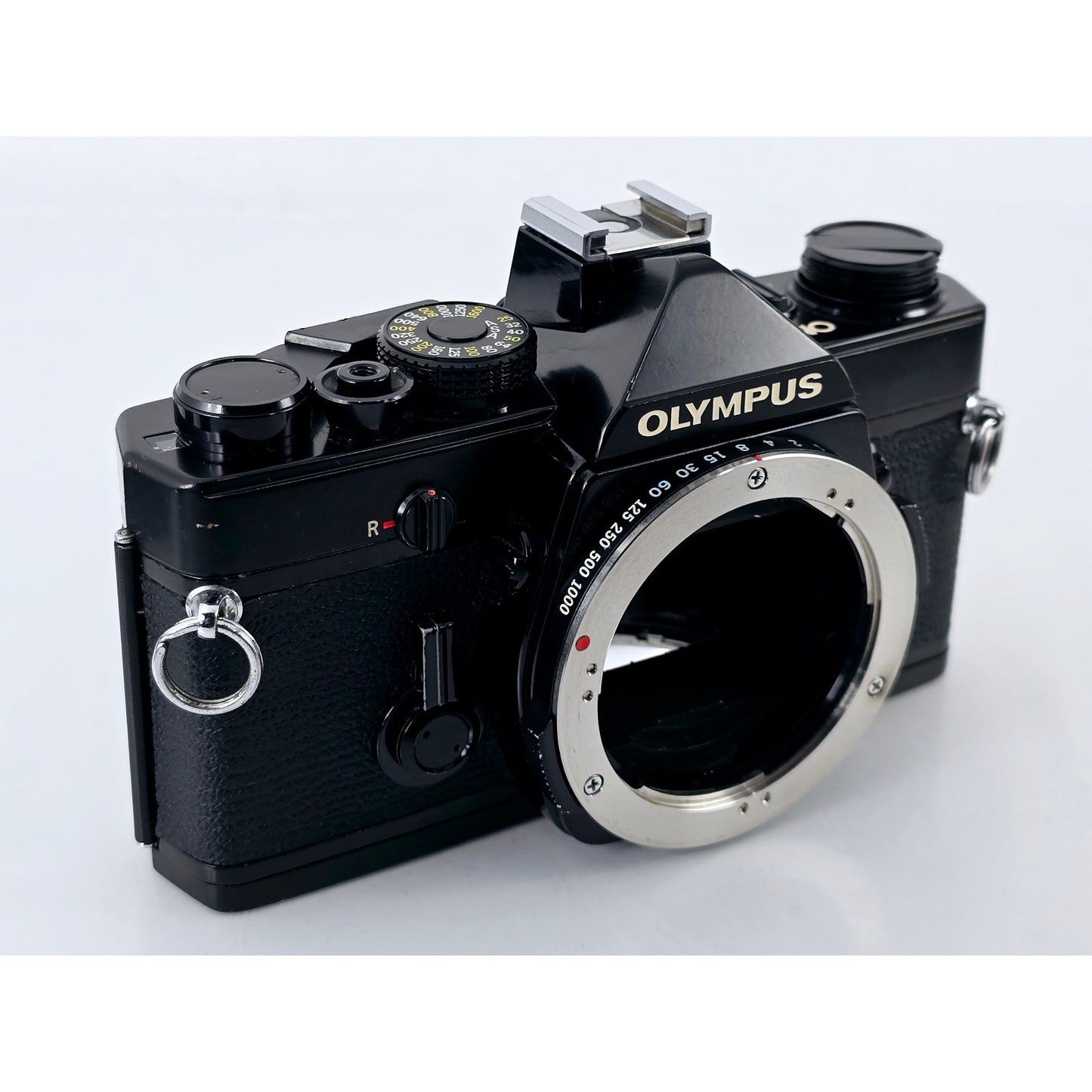 [Pre-owned] Olympus OM-1 MD Black 35mm Film SLR Camera Body — Near MINT — Japan #2870