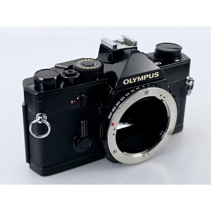 [Pre-owned] Olympus OM-1 MD Black 35mm Film SLR Camera Body — Near MINT — Japan #2870