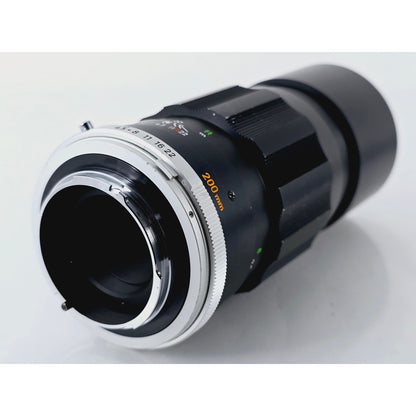 [Pre-owned] Minolta MC Tele Rokkor-PE 200mm F4.5 Telephoto MF Lens — Near MINT+++ — Japan #2598