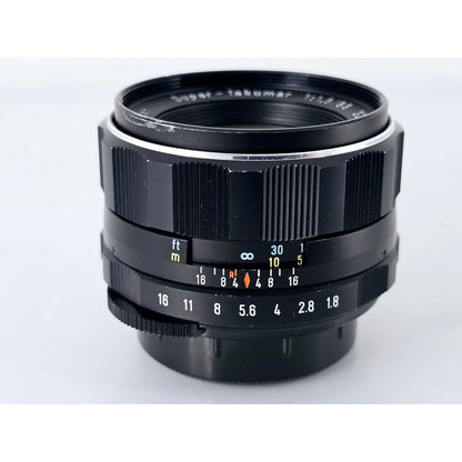 [Pre-owned] Pentax Super-Takumar 55mm F1.8 MF Lens M42 — Near MINT — Japan #4022