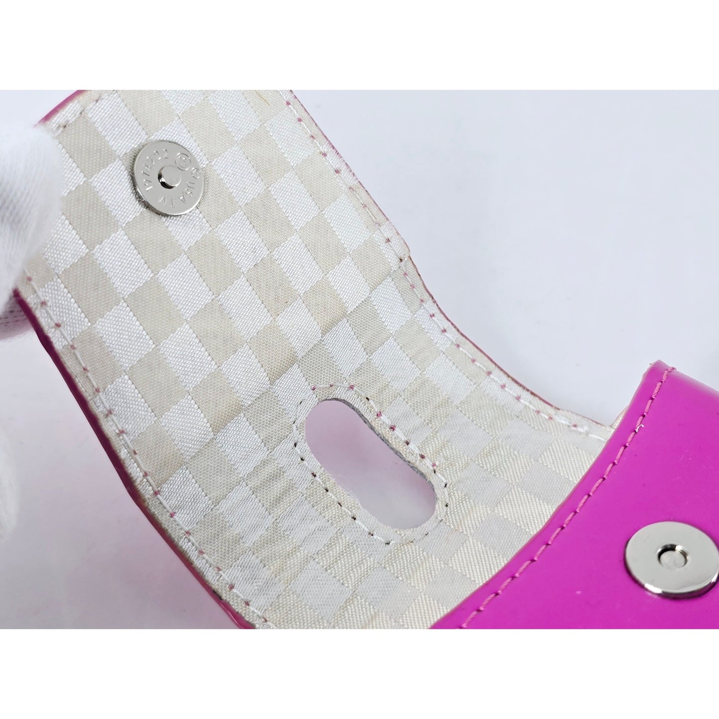 [Pre-owned] Canon IXY Digital Camera Case Pink — Top MINT — Japan #4658