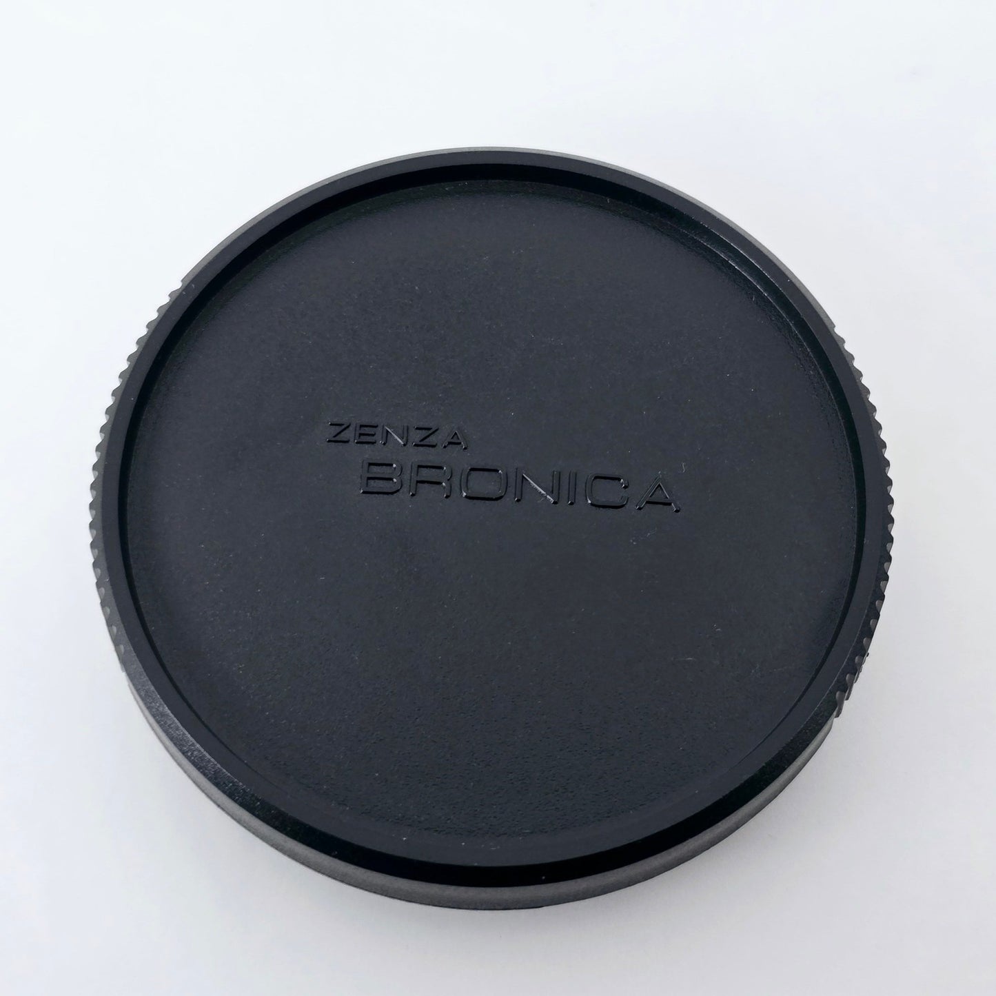 [Pre-owned] Zenza Bronica ETR Body Cap & Rear Lens Cap — Unused — Japan #1883