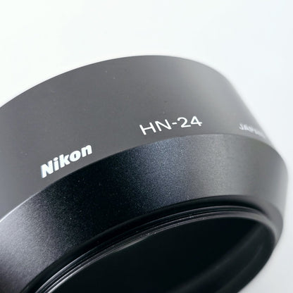 [Pre-owned] Nikon HN-24 62mm Metal Lens Hood for AF 100-300/70-210 — Near Mint+++ — Japan #5462