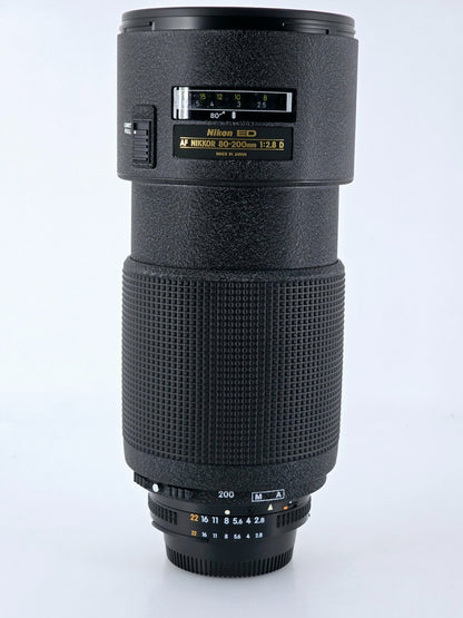 🌸[Near MINT+++] Nikon ED AF Nikkor 80-200mm F2.8 D Telephoto Zoom Lens Japan