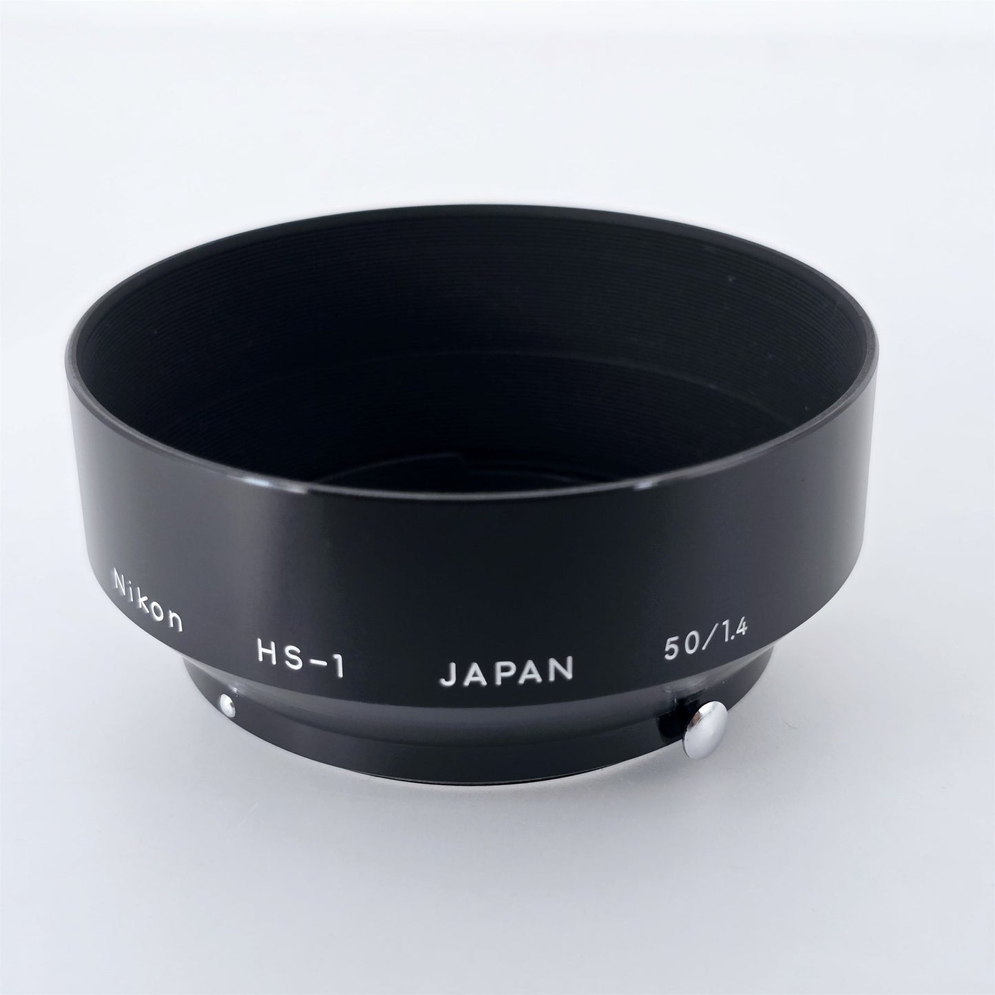 [Pre-owned] Genuine Nikon HS-1 Metal Lens Hood for 50mm f/1.4 AI AI-S — Mint — Japan #5319