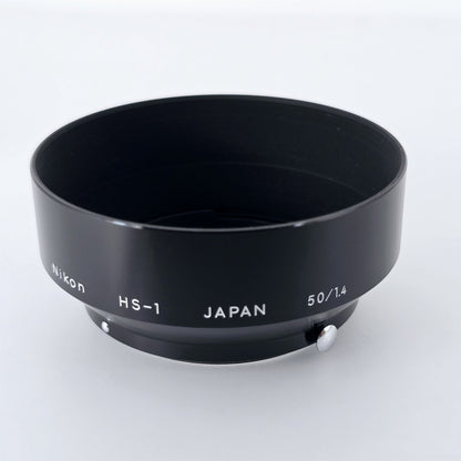 [Pre-owned] Genuine Nikon HS-1 Metal Lens Hood for 50mm f/1.4 AI AI-S — Mint — Japan #5319