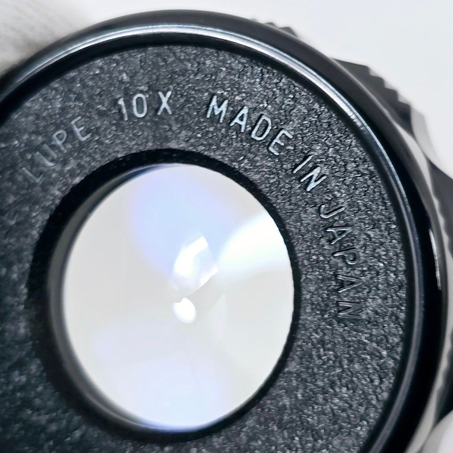 [Pre-owned] Peak Scale Lupe Loupe 10x Magnifier No.1983 — MINT — Japan #4488