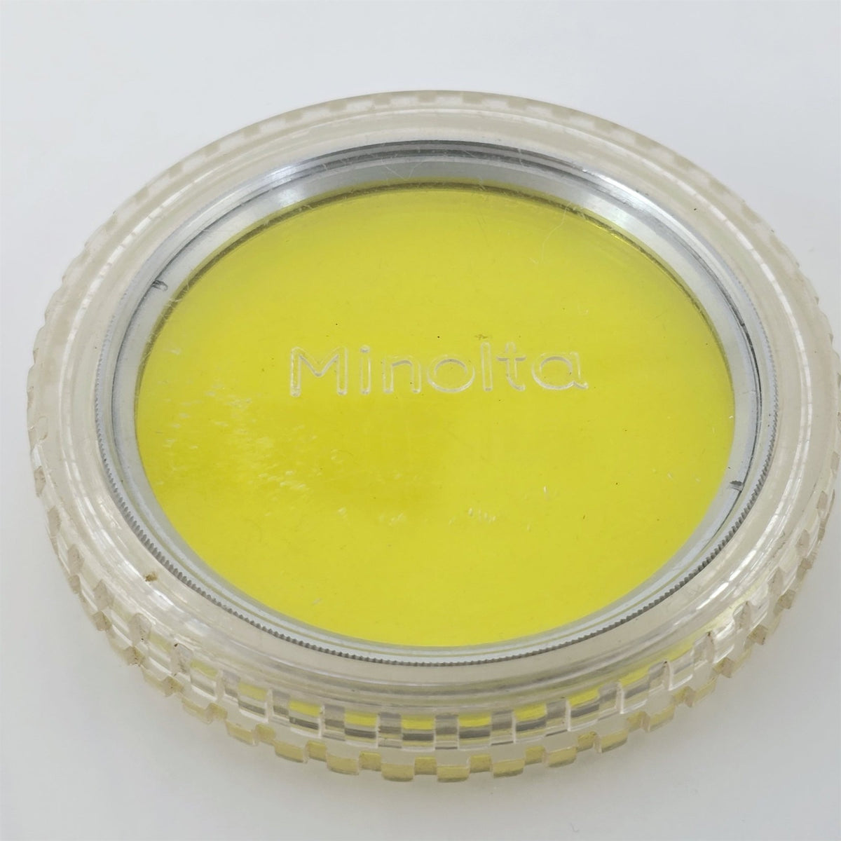 [Pre-owned] Minolta Y48 55mm Yellow Lens Filter — Mint — Japan #5704