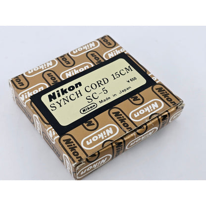 [Pre-owned] Nikon SC-5 Sync Cord 15cm — Near MINT — Japan #2956