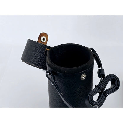 [Pre-owned] Fujica 200mm F4.5 Lens Hard Case (Black) — Near MINT — Japan #4336