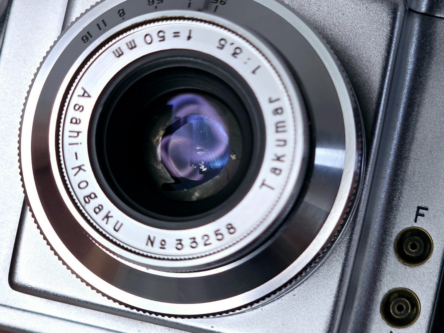 Read🌸[FOR PARTS or REPAIR] Asahiflex Asahi Kogaku Takumar 50mm F3.5 From Japan