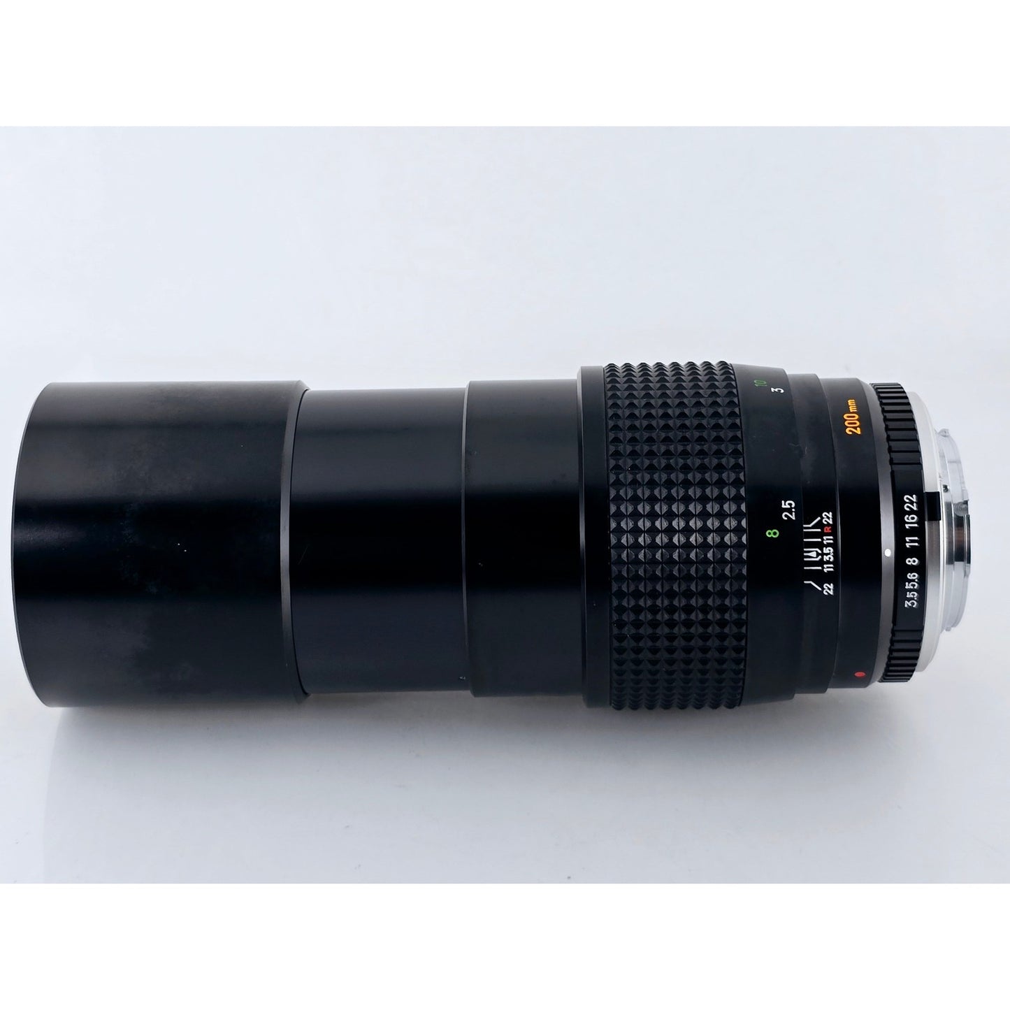 [Pre-owned] Minolta MC Tele Rokkor-QF 200mm F3.5 MF Telephoto Lens — Near MINT — Japan #3491