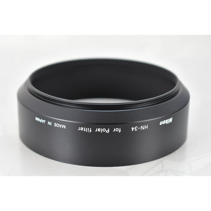 [Pre-owned] Nikon HN-34 Screw-in Lens Hood for 77mm Circular Polarizing Filter — Unused — Japan #2229