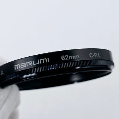 [Pre-owned] Marumi C-P.L 62mm Lens Filter — MINT — Japan #4288