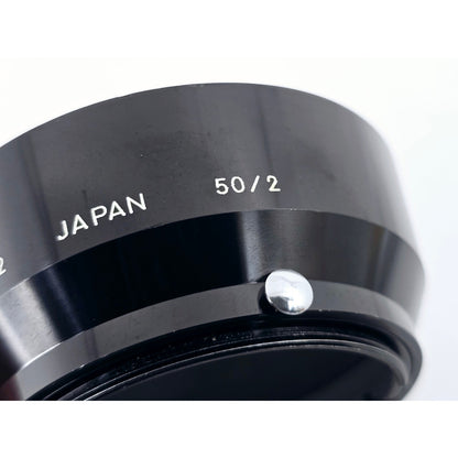 [Pre-owned] Nikon HS-2 Lens Hood for 50/2 85/1.8 105/2.5 55/3.5 — Near MINT — Japan #4418