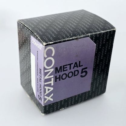 [Pre-owned] Contax Metal Hood 5 Lens Hood for Sonnar Series — Unused — Japan #5261